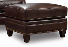 Leather Ottoman