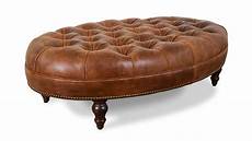 Leather Ottoman
